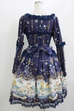 画像3: BABY,THE STARS SHINE BRIGHT / Clockwork tea party柄コルセットワンピース Free ブルーマロウティー H-26-06-09-1003-BA-OP-NS-ZH (3)