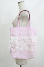 画像2: BABY,THE STARS SHINE BRIGHT / くみゃちゃんは小さな小さなお菓子職人柄 トートBag  ピンク H-26-06-09-1036-BA-BG-NS-ZH (2)