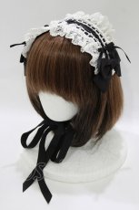 画像1: BABY,THE STARS SHINE BRIGHT / スピンドールヘッドドレス  ブラック H-26-06-09-1058-BA-AC-NS-ZH (1)