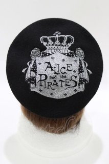 Alice and the Pirates A/P Logo Ribbon 帽子 A/P logo ribbon top hat