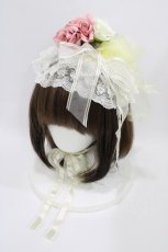 画像1: BABY,THE STARS SHINE BRIGHT / スカーレットヘッドドレス  生成り H-26-06-09-010-BA-AC-NS-ZH (1)