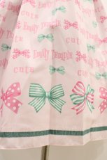 画像3: Emily Temple cute / トリプルRIBBONキャミソールワンピース M ピンク H-26-06-10-031-ET-OP-AK-ZH (3)