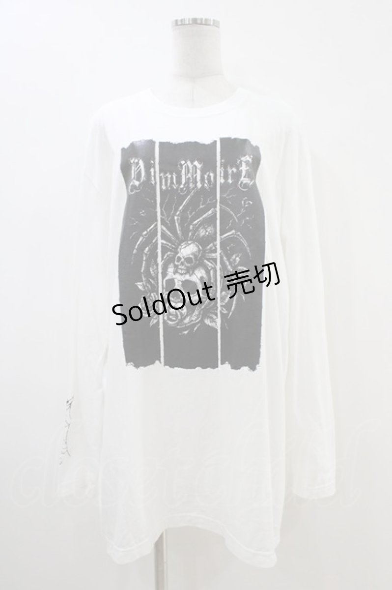 画像1: DimMoire / Webbed LullabyロンT FREE 白 H-26-06-10-056-0-TO-AK-ZH (1)