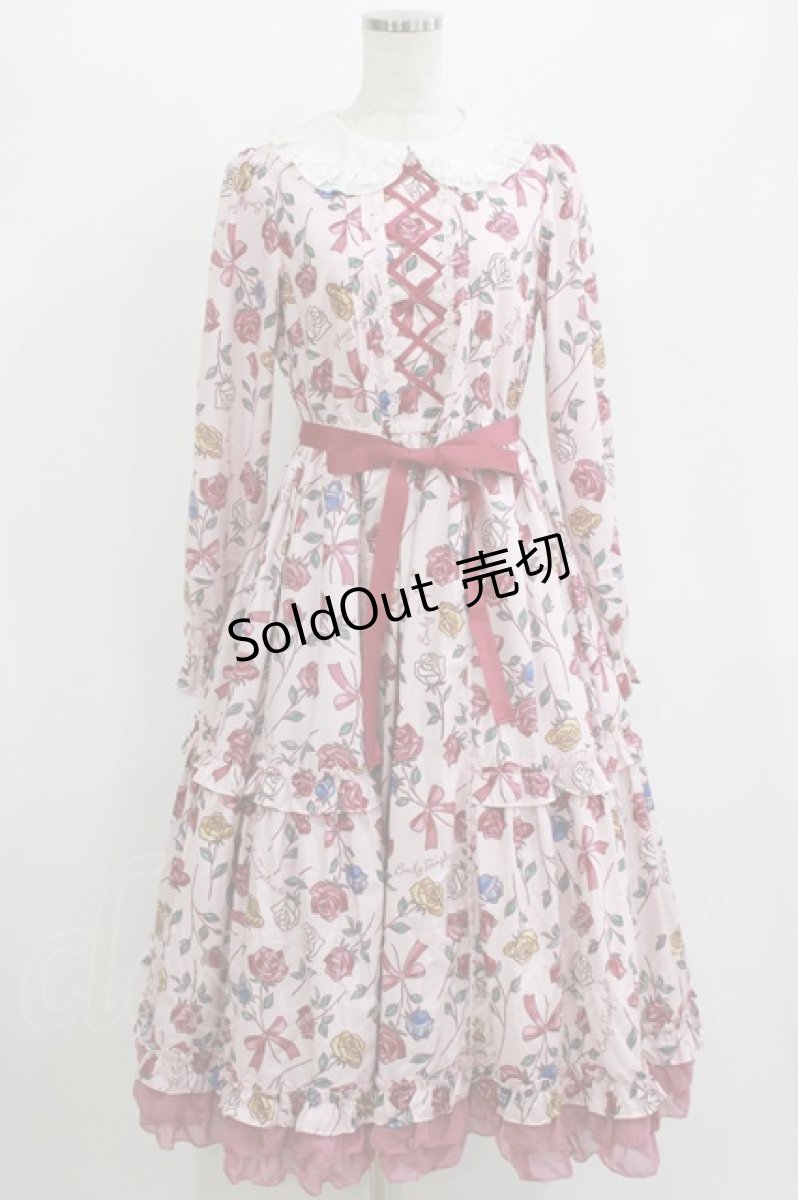 画像1: Emily Temple cute / Stained Glass ROSEドレス  ピンク H-26-06-10-1007-ET-OP-AK-ZH (1)