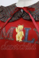 画像3: Emily Temple cute / Alphabet Bears衿付きスウェット M レッド H-26-06-10-1010-ET-TO-AK-ZH (3)