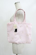 画像1: Emily Temple cute / とんすけとミス・バニー/Happy Springリバーシブルバッグ  ピンク H-26-06-10-1021-ET-BG-AK-ZH (1)