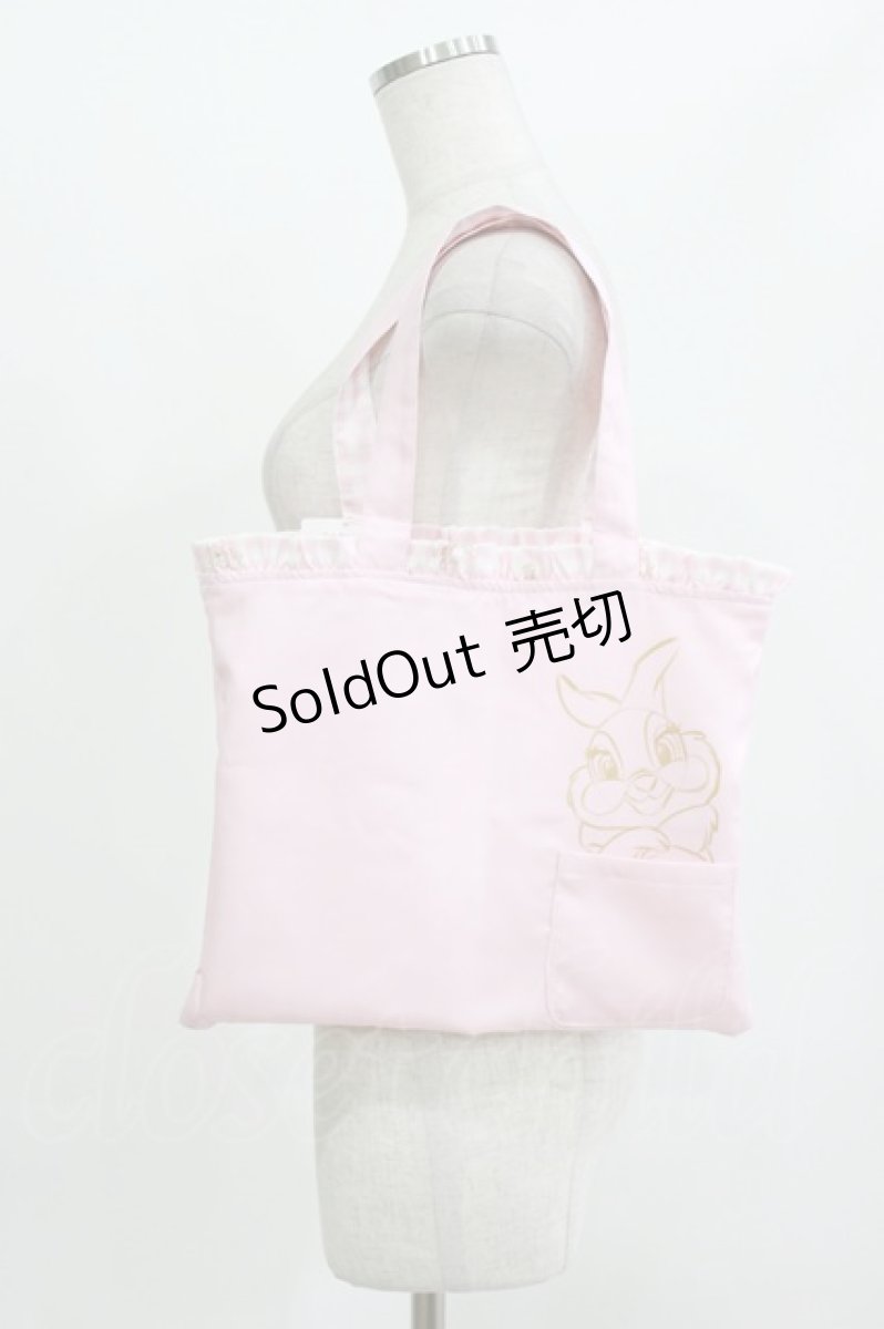 画像2: Emily Temple cute / とんすけとミス・バニー/Happy Springリバーシブルバッグ  ピンク H-26-06-10-1021-ET-BG-AK-ZH (2)