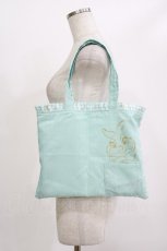 画像2: Emily Temple cute / とんすけとミス・バニー/Happy Springリバーシブルバッグ  ミント H-26-06-10-1022-ET-BG-AK-ZH (2)