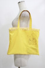 画像2: Emily Temple cute / とんすけとミス・バニー/Happy Springリバーシブルバッグ  イエロー H-26-06-10-1023-ET-BG-AK-ZH (2)