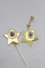 画像2: MILK / スターピアス  ゴールド H-26-06-10-1024-ML-AC-AK-ZH (2)