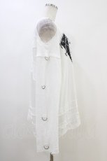 画像3: DimMoire / 救済の十字ガーゼトップス FREE 白 H-26-06-10-057-0-TO-AK-ZH (3)