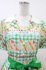 画像4: Emily Temple cute / Fruit Sandwichワンピース  グリーン H-26-06-10-019-ET-OP-AK-ZH (4)