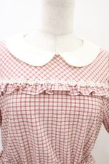 画像3: Emily Temple cute / Bettyワンピース M レッド×チェック H-26-06-10-026-ET-OP-AK-ZH (3)