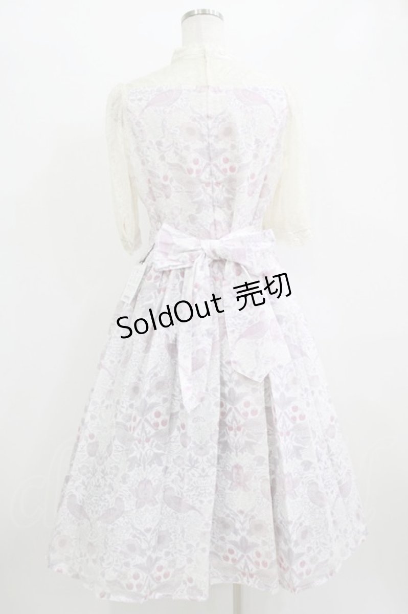 画像3: Innocent World / モリス オパールワンピース M Pink×Beige H-26-06-11-025-IW-OP-NS-ZH (3)