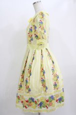 画像2: Emily Temple cute / トロピカルフルーツワンピース M Yellow H-26-06-11-027-ET-OP-NS-ZH (2)