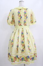 画像3: Emily Temple cute / トロピカルフルーツワンピース M Yellow H-26-06-11-027-ET-OP-NS-ZH (3)