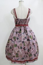 画像3: Emily Temple cute / STATIONERYノースリーブワンピース M mauve pink H-26-06-11-003-ET-OP-NS-ZH (3)