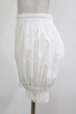 画像2: metamorphose / ブルマ（広幅ラッセル） Free 白 H-26-06-11-035-ME-PA-NS-ZH (2)