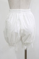 画像3: metamorphose / ブルマ（広幅ラッセル） Free 白 H-26-06-11-035-ME-PA-NS-ZH (3)