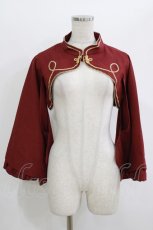 画像1: metamorphose / 無地着物袖ボレロ Free ボルドー H-26-06-11-036-ME-TO-NS-ZH (1)