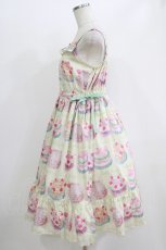 画像2: Emily Temple cute / Decoration CAKEキャミソールワンピース M cream H-26-06-11-004-ET-OP-NS-ZH (2)