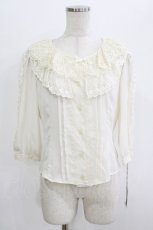 画像1: Innocent World / 野に咲く薔薇のブラウス M 生成り H-26-06-11-040-IW-BL-NS-ZH (1)