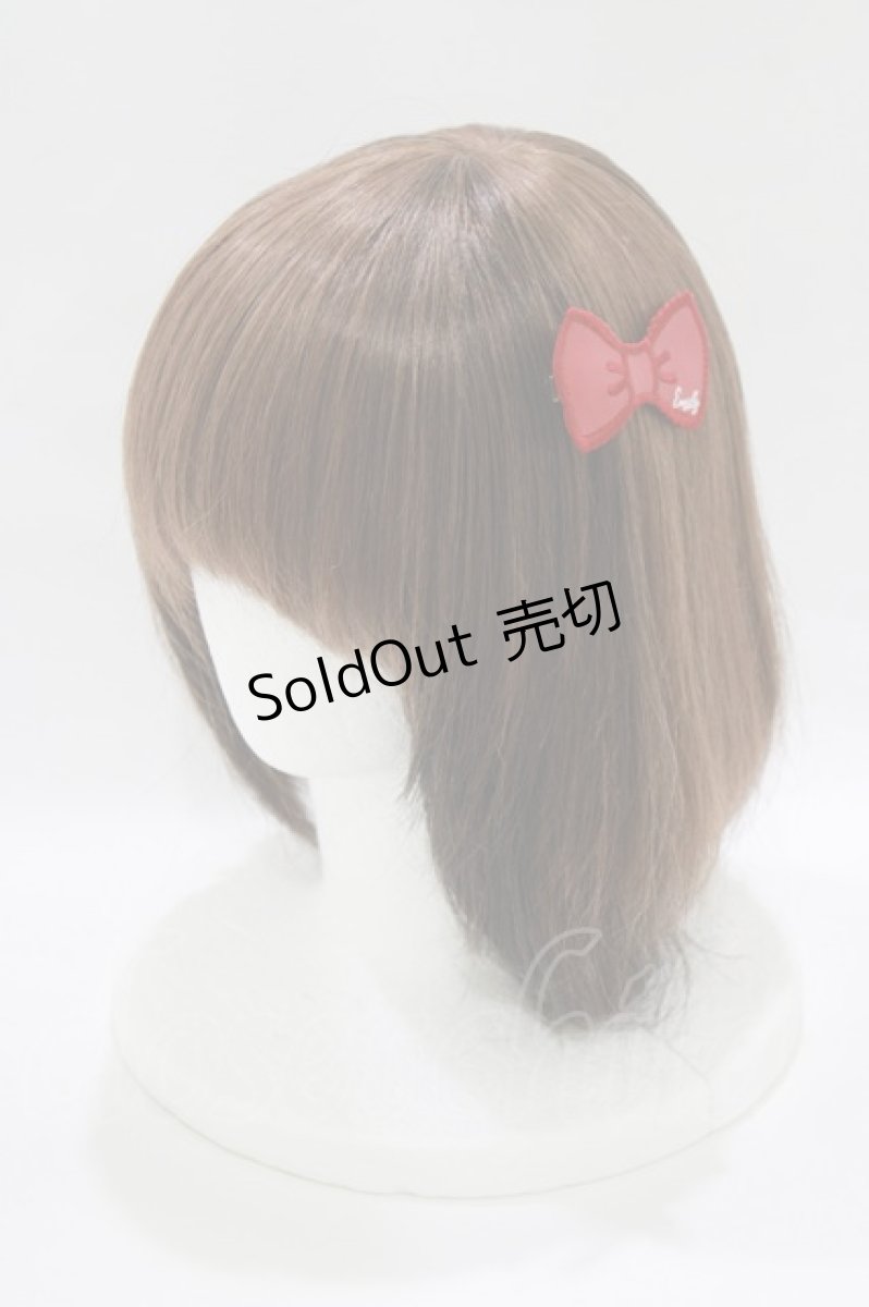 画像1: Emily Temple cute / リボンワッペンクリップ  レッド H-26-06-11-055-ET-AC-NS-ZH (1)