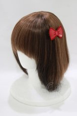 画像1: Emily Temple cute / リボンワッペンクリップ  レッド H-26-06-11-055-ET-AC-NS-ZH (1)