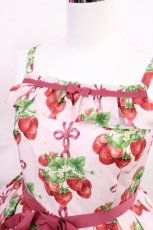 画像4: Emily Temple cute / Strawberry Ribbon treeキャミソールワンピース M ピンク H-26-06-11-1003-ET-OP-NS-ZH (4)
