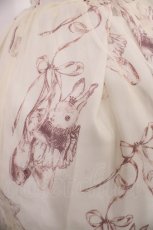 画像3: Emily Temple cute / トゥシューズBUNNYチュールワンピース M 生成り H-26-06-11-1005-ET-OP-NS-ZH (3)