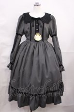 画像1: ALICE and the PIRATES / Bat Maidワンピース Free グレー×黒 H-26-06-11-1007-PA-OP-NS-ZH (1)