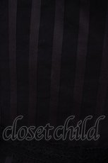 画像3: ALICE and the PIRATES / ストライプクラウンサロペットジャンパースカート Free ブラック H-26-06-11-1019-PA-OP-NS-ZH (3)