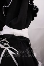 画像3: Secret Honey / サイドレースアップセーラーワンピース M ブラック H-26-06-11-1020-CA-OP-NS-ZH (3)