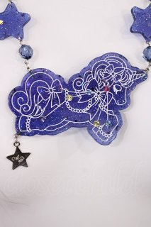 Angelic Pretty Dreamy ホロスコープ　ユニコーン　ネックレス Angelic Pretty / Dreamyホロスコープユニコーンネックレス ネイビー H