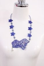 画像2: Angelic Pretty / Dreamyホロスコープユニコーンネックレス  ネイビー H-26-06-11-1028-AP-AC-NS-ZH (2)