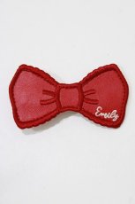 画像2: Emily Temple cute / リボンワッペンクリップ  レッド H-26-06-11-055-ET-AC-NS-ZH (2)