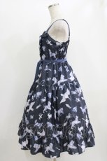 画像2: Emily Temple cute / Starry Skyキャミソールワンピース M ネイビー H-26-06-11-006-ET-OP-NS-ZH (2)
