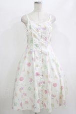 画像1: Emily Temple cute / Mystical Seaフレアワンピース M パールホワイト H-26-06-11-007-ET-OP-NS-ZH (1)