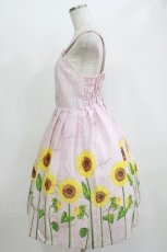 画像2: Emily Temple cute / Sunflowerキャミソールワンピース M ピンク H-26-06-11-008-ET-OP-NS-ZH (2)