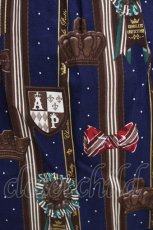 画像4: Angelic Pretty / Chocolate Rosetteジャンパースカート Free ネイビー H-26-06-11-011-AP-OP-NS-ZH (4)