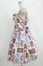 画像2: Angelic Pretty / Dolls Collectionジャンパースカート Free ピンク H-26-06-11-012-AP-OP-NS-ZH (2)