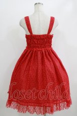 画像3: Emily Temple cute / shortcakeレースノースリーブワンピース M レッド H-26-06-11-002-ET-OP-NS-ZH (3)