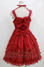 画像3: Angelic Pretty / Princess Tiaraジャンパースカート Free レッド H-26-06-11-018-AP-OP-NS-ZH (3)
