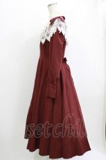画像2: Innocent World / リボンレースワンピース M ボルドー H-26-06-11-021-IW-OP-NS-ZH (2)