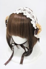 画像1: Innocent World / ローズバスケットヘッドドレス  ショコラ H-26-06-12-004-IW-AC-NS-ZH (1)