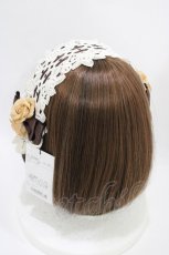 画像2: Innocent World / ローズバスケットヘッドドレス  ショコラ H-26-06-12-004-IW-AC-NS-ZH (2)