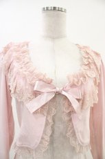 画像4: Innocent World / バラレースミルフィーユボレロ M ピンク H-26-06-12-054-IW-TO-NS-ZH (4)