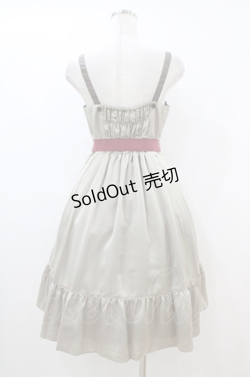 画像2: Emily Temple cute / Paquetノースリーブワンピース M グレー H-26-06-12-059-ET-OP-NS-ZH (2)