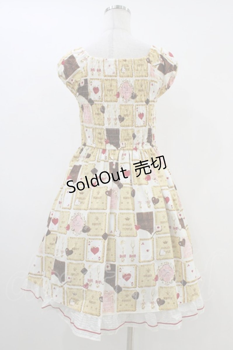 画像2: Shirley Temple / チョコビスケットワンピース 160cm オフ H-26-06-12-060-ET-OP-NS-ZH (2)