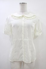 画像1: Emily Temple cute / ツインカラーブラウス M アイボリー H-26-06-12-062-ET-BL-NS-ZH (1)